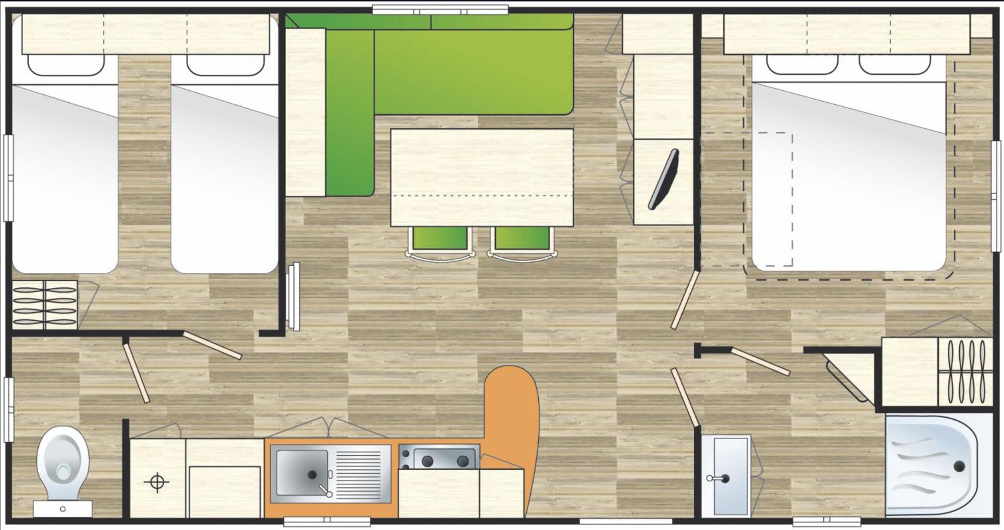Le Muscat - Bungalow Pour 5 - Tv - Clim Boofzheim 外观 照片